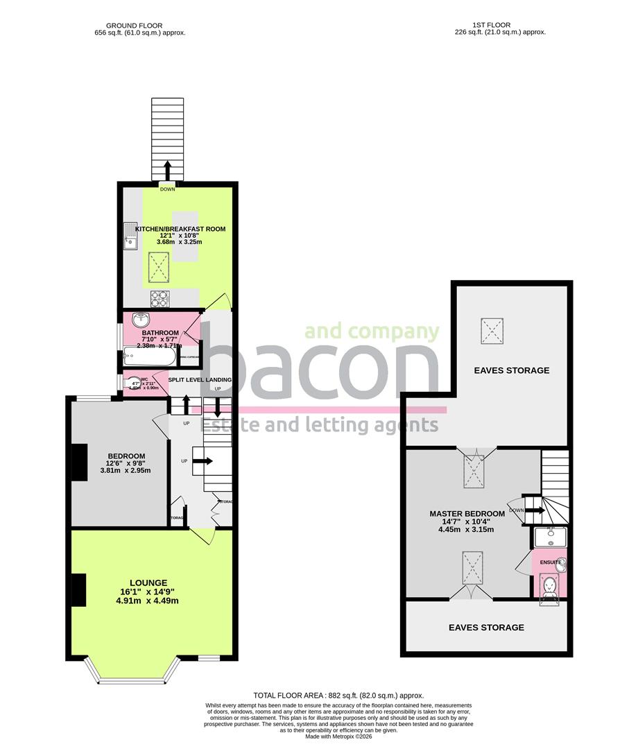 Floor Plan | Flat | South Farm Road, Broadwater, West Sussex, BN15 7AP | For Sale